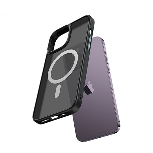 قاب محافظ مگ سيف آیفون 14 پرومکس شفاف مک دودو Mcdodo Crystal PC-3093 Apple iPhone 14 Pro Max Magsafe
