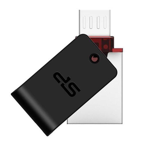  فلش مموری USB 3.0 OTG سیلیکون پاور مدل X31 ظرفیت 64 گیگابایت 