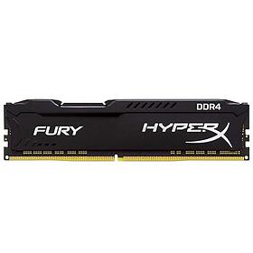 رم دسکتاپ DDR4 تک کاناله 3200 مگاهرتز CL18 کینگستون مدل HyperX Fury Black ظرفیت 16 گیگابایت