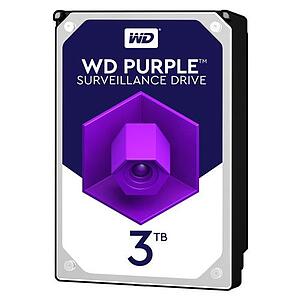  هارددیسک اینترنال وسترن دیجیتال مدل Purple WD30PURX ظرفیت 3 ترابایت - استوک