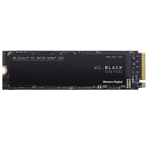 حافظه SSD وسترن دیجیتال مدل BLACK SN750 NVME ظرفیت 500 گیگابایت 