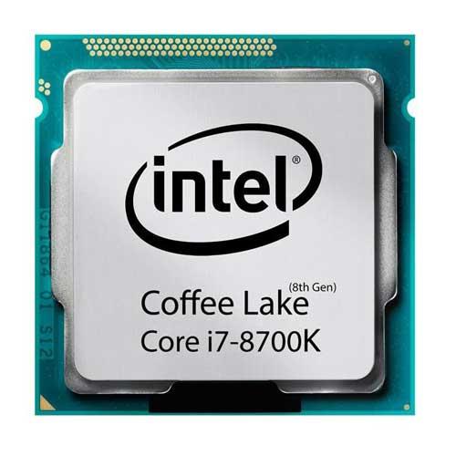  پردازنده مرکزی اینتل سری Coffee Lake مدل Core i7-8700K 