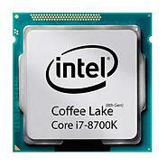  پردازنده مرکزی اینتل سری Coffee Lake مدل Core i7-8700K 