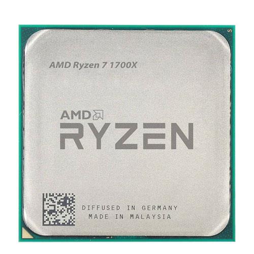  پردازنده مرکزی ای ام دی مدل Ryzen 7 1700X باندل با مادربرد