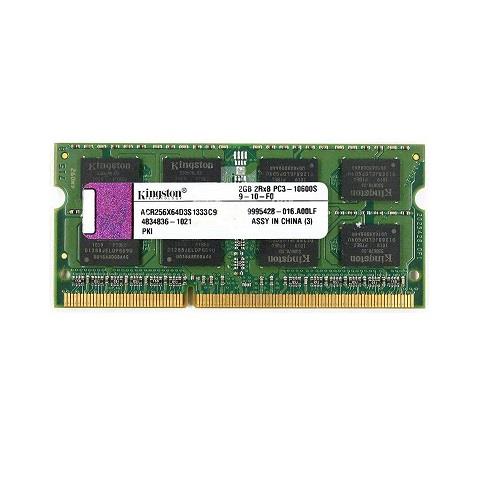  رم لپ تاپ کینگستون مدل DDR3 1333MHz 10600 ظرفیت 2 گیگابایت 