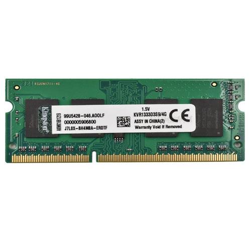 مدل DDR3 1333S کینگستون ظرفیت 4 نوت بوک