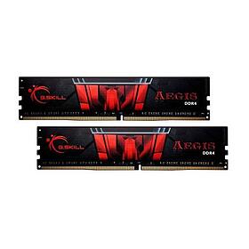 رم دسکتاپ DDR4 دو کاناله 3000 مگاهرتز CL16 جی اسکیل مدل Aegis ظرفیت 32 گیگابایت