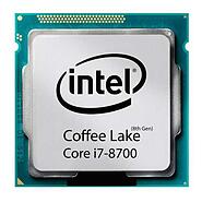  پردازنده مرکزی اینتل سری Coffee Lake مدل Core i7-8700 - استوک