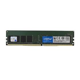  رم دسکتاپ DDR4 تک کاناله 2400 مگاهرتز کروشیال ظرفیت 16 گیگابایت 