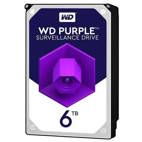  هارددیسک اینترنال وسترن دیجیتال  6TB مدل Purple WD - استوک