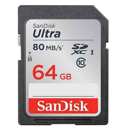  کارت حافظه سن دیسک مدل Ultra کلاس 10  64 گیگابایت 