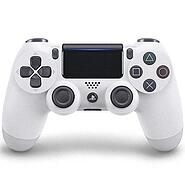  دسته بازی بی سیم سونی مدل Dualshock 4 White مناسب برای PS4 