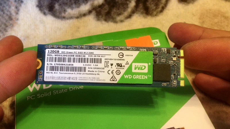 نقد و بررسی اس اس دی گرین وسترن دیجیتال WD Green M.2 2280 SSD